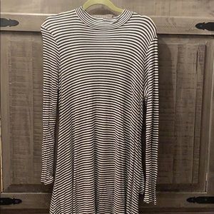 Black and white dress